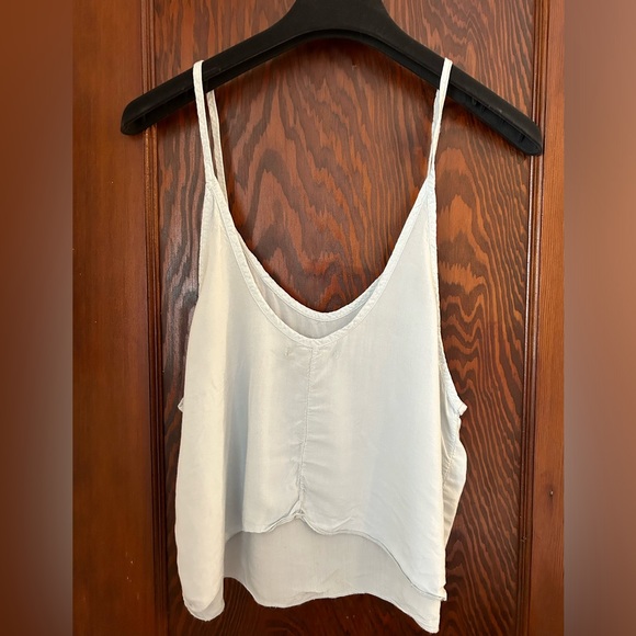 Brandy Melville Light Blue Tank Top OS - Picture 2 of 2